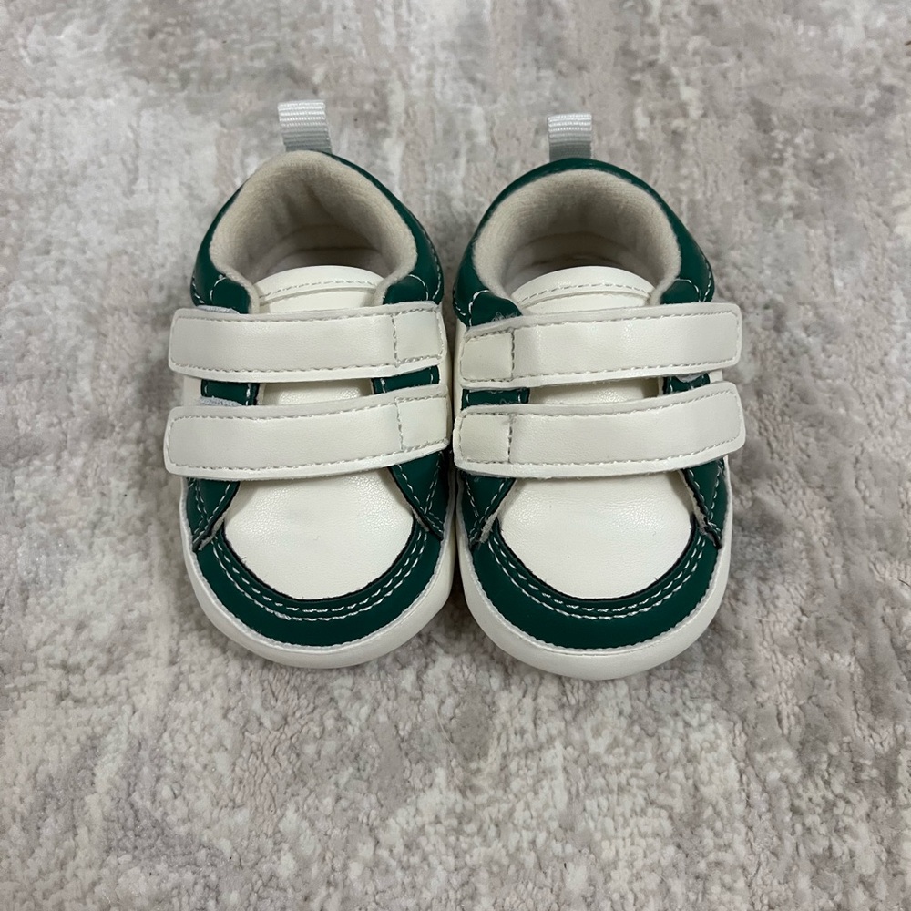 3-6 Old Navy Double Secure-Strap Faux-Leather Sneakers